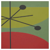 De Moderne Groene Abstracte Stof van het midden (Swatch)