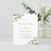 De moderne groene feestdag van de begroting nodigt (Staand voorkant)