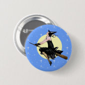 De moderne heks Button (Voorkant /achterkant)