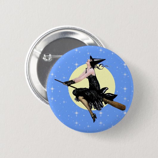 De moderne heks Button (Voorkant /achterkant)