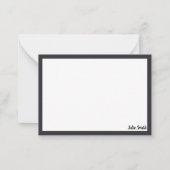 De moderne Herfst botanische boeken Notitiekaartje (Voorkant)