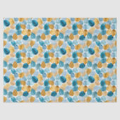 De moderne herfst laat een naadloos patroon van de tissuepapier (Voorkant)