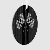 De moderne het Rennen Strepen van Vlaggen in de Ornament (voorkant)