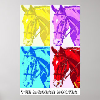 De moderne jager poster