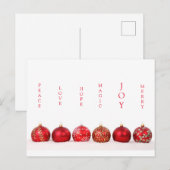 De moderne Kaart Joy (Voorkant / Achterkant)