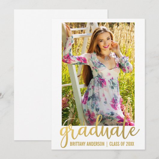 De moderne Kaart van de Aankondiging van het Afstu (Voorkant / Achterkant)