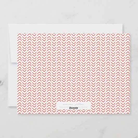 De moderne Kaart van de Foto van het Vakantie van (Achterkant)