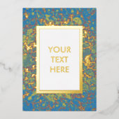 De Moderne Kaart van de hip met de Uitnodiging van (Voorkant)