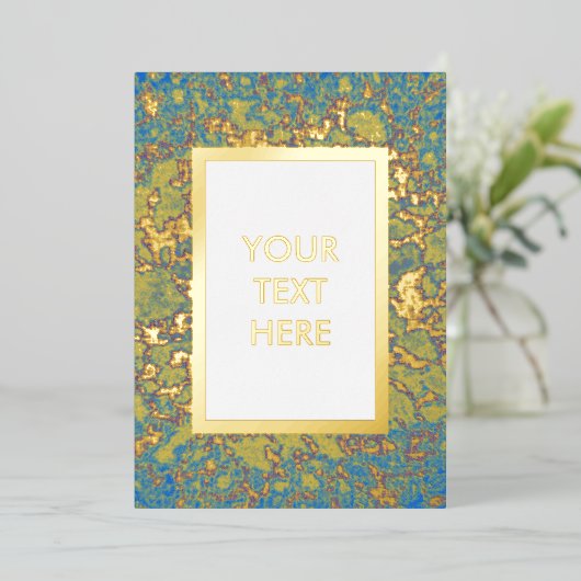 De Moderne Kaart van de hip met de Uitnodiging van (Staand Voorkant)