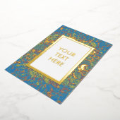 De Moderne Kaart van de hip met de Uitnodiging van (Gedraaid)