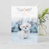 De moderne Kaart van de Vakantie van de Foto van (Staand voorkant)