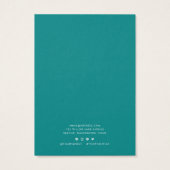 De moderne Kaart van de Vertoning van het Ketting  (Achterkant)