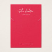 De moderne Kaart van de Vertoning van het Ketting  (Voorkant)