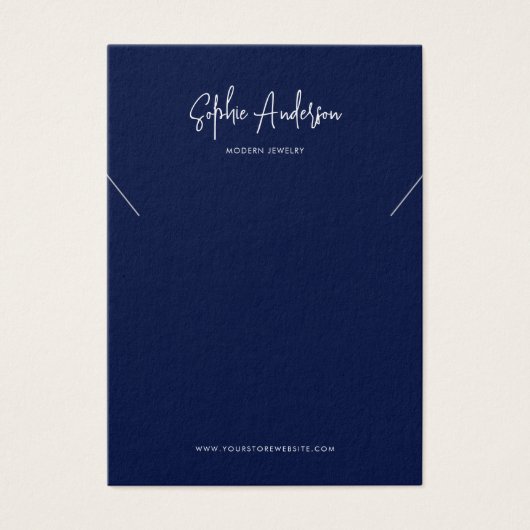 De moderne Kaart van de Vertoning van het Ketting  (Voorkant)