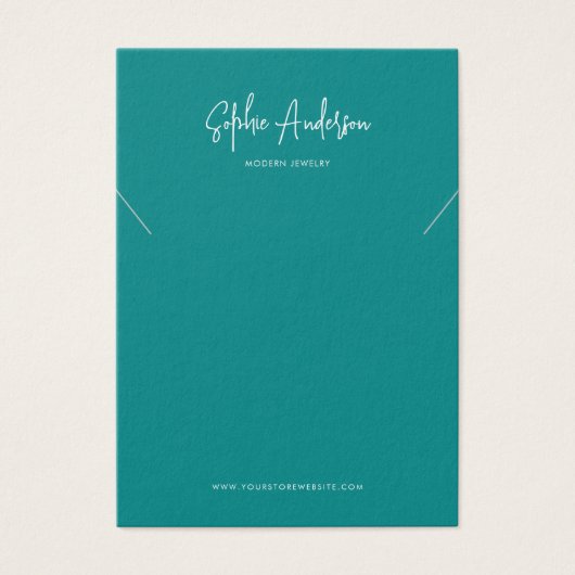 De moderne Kaart van de Vertoning van het Ketting  (Voorkant)