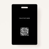 De moderne kaart van identiteitskaart de douanefot badge (Achterkant)