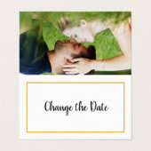 De moderne Kalender van de Foto Verandering de Kaa Visitekaartje (Buitenkant ongevouwen)