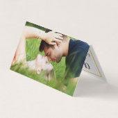 De moderne Kalender van de Foto Verandering de Kaa Visitekaartje (Achterkant)