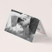 De moderne Kalender van de Foto Verandering de Kaa Visitekaartje (Achterkant)