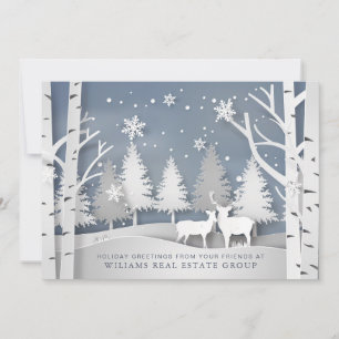 De moderne Kerst van de Samenstelling Collectieve  Feestdagenkaart