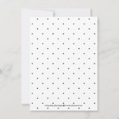 De moderne KLOOF van het Manuscript EDITABLE bewaa Bedankkaart (Achterkant)