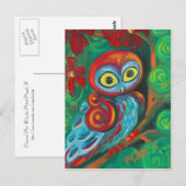 De moderne kunstkaarten voor het schilderen briefkaart (Voorkant / Achterkant)