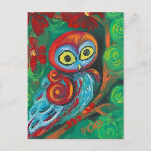 De moderne kunstkaarten voor het schilderen briefkaart (Voorkant)