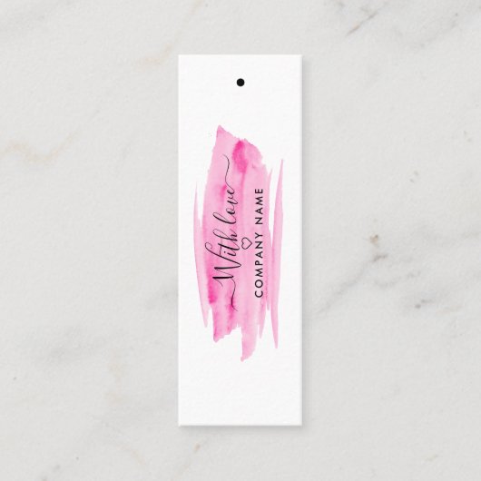 De moderne Labels van het Gift van de Borstel van  (Voorkant)