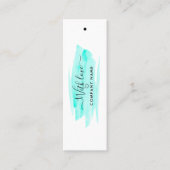 De moderne Labels van het Gift van de Borstel van  (Voorkant)