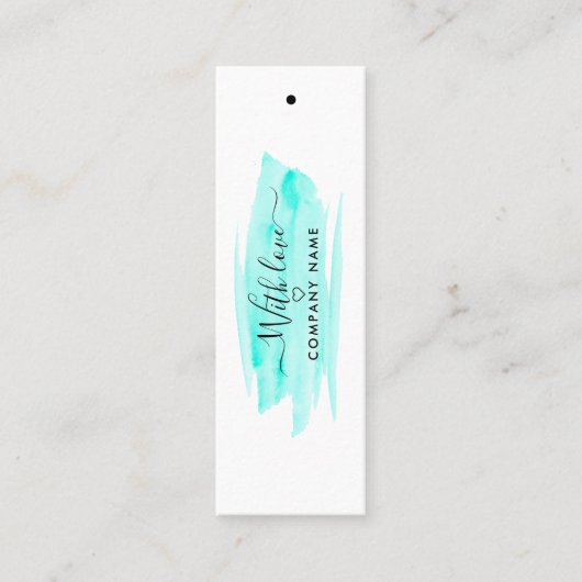 De moderne Labels van het Gift van de Borstel van  (Voorkant)