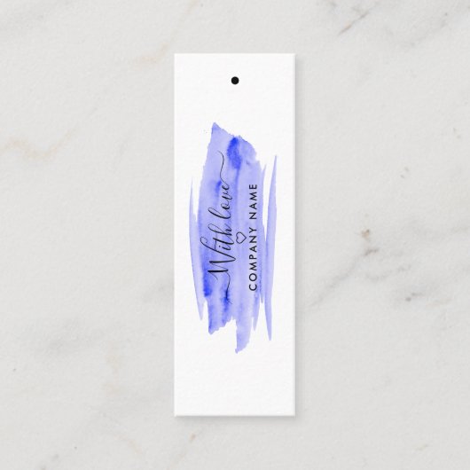 De moderne Labels van het Gift van de Borstel van  (Voorkant)