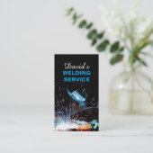 De moderne Lassendienst en Fabricatiefoto Visitekaartje (Staand voorkant)