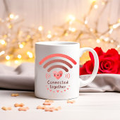 De moderne liefde Valentijn Koffiemok