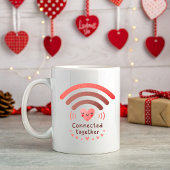 De moderne liefde Valentijn Koffiemok