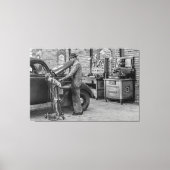 De moderne mechaniek 1939 canvas afdruk (Voorkant)