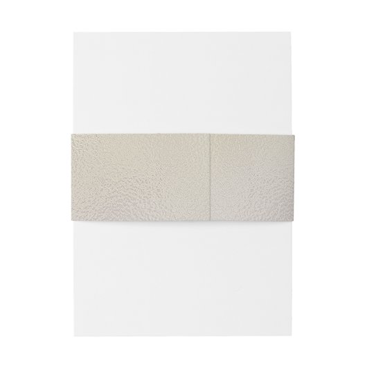 De moderne Metallic Folie Minimale Weddenschap Uitnodigingen Wikkel (Achterkant Voorbeeld)