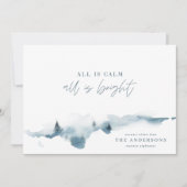 De moderne minimale kerstvakantie is kalm (Voorkant)