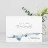 De moderne minimale kerstvakantie is kalm (Staand voorkant)