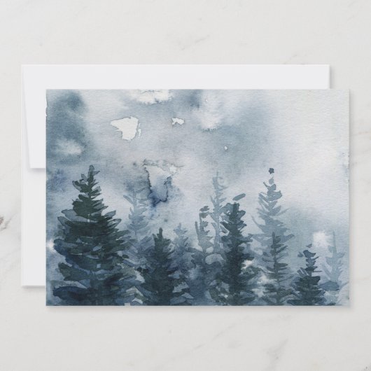 De moderne minimale kerstvakantie is kalm (Achterkant)