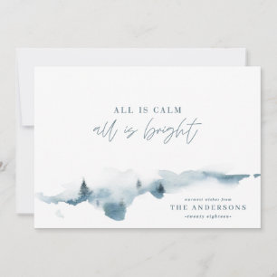 De moderne minimale kerstvakantie is kalm