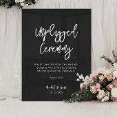 De moderne, moderne, zwarte, niet-aangesloten cere acryl bord