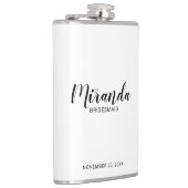 De Moderne Naam van het Manuscript Persoonlijke Br Heupfles (Rechts)