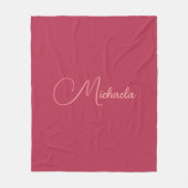 De moderne Naam van het Manuscript van de Sjabloon Fleece Deken (Voorkant)