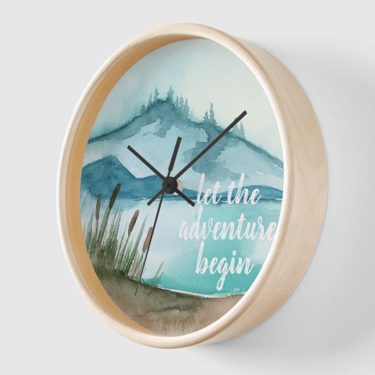 De moderne Natuur van de Waterverf laat het avontu (Hoek)