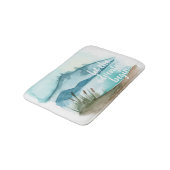 De moderne Natuur van de Waterverf laat het avontu Badmat (Gekanteld)