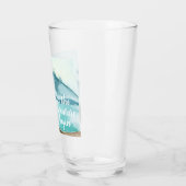 De moderne Natuur van de Waterverf laat het avontu Glas (Links)