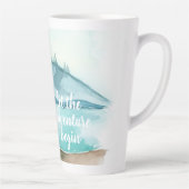 De moderne Natuur van de Waterverf laat het avontu Latte Mok (Rechts)