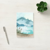 De moderne Natuur van de Waterverf laat het avontu Post-it® Notes (Kantoor)