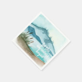 De moderne Natuur van de Waterverf laat het avontu Servet (Hoek)