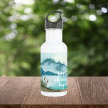 De moderne Natuur van de Waterverf laat het avontu Waterfles<br><div class="desc">De moderne Natuur van de Waterverf laat het avontuur beginnen</div>